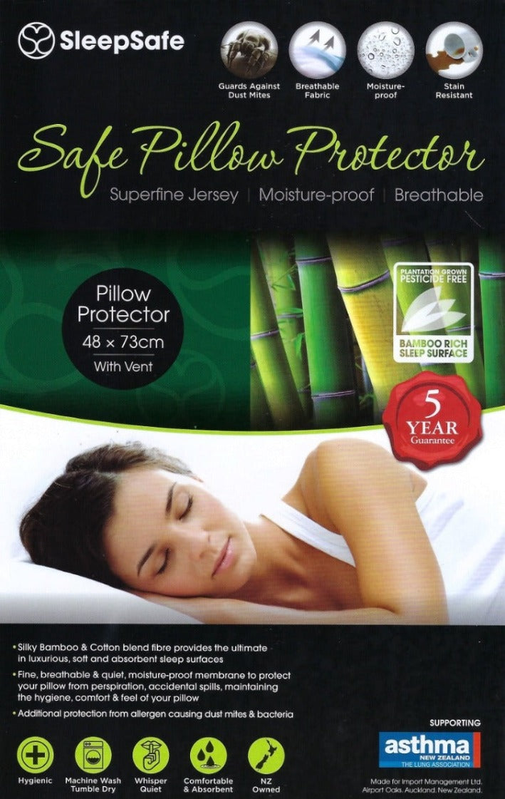 SleepSafe Waterproof Pillow Protector