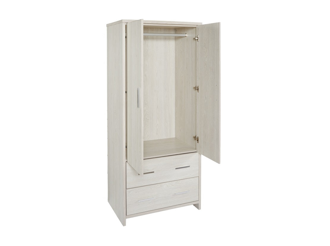 Atlas 2 Drawer Wardrobe