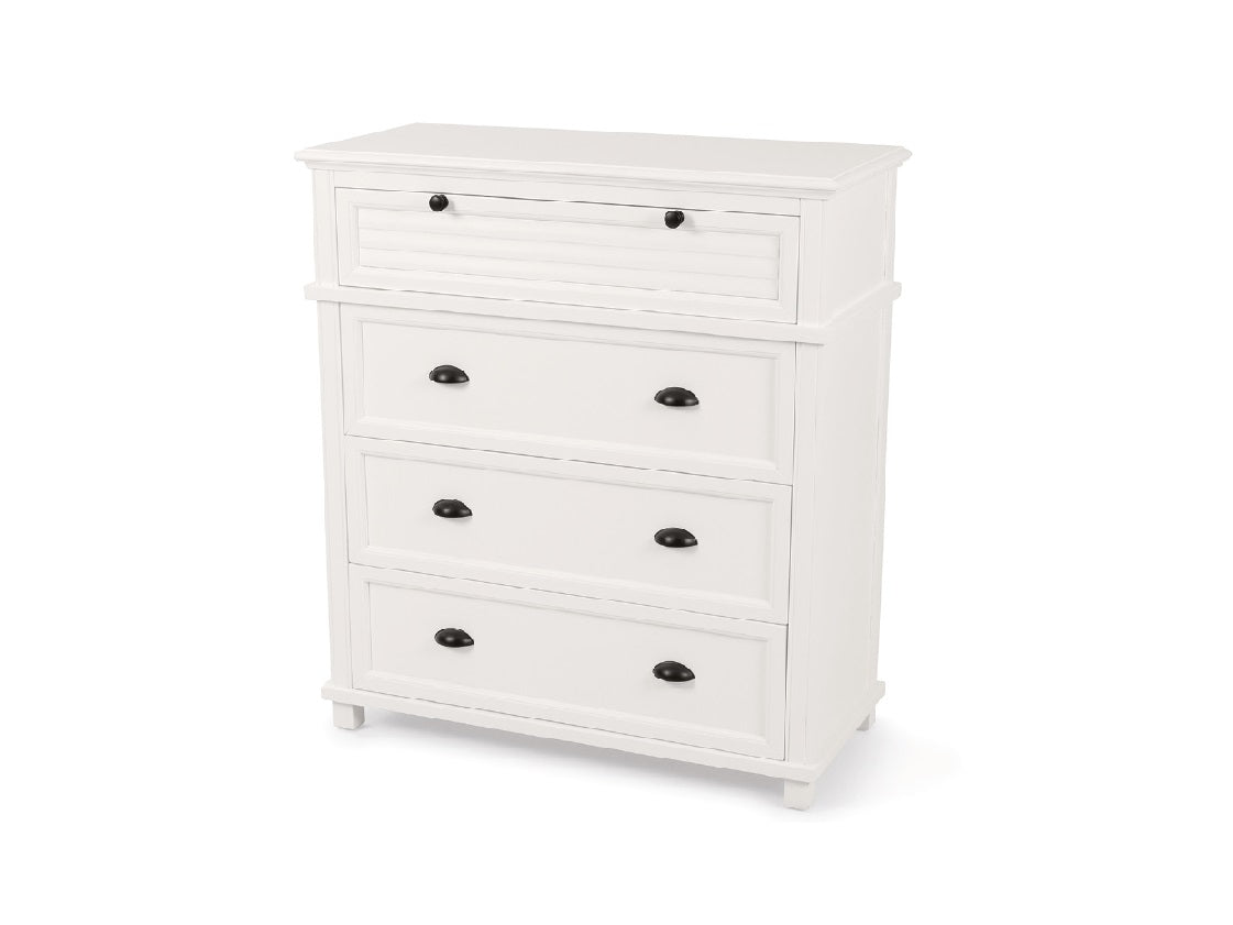 Coastal 4 Drawer Chest