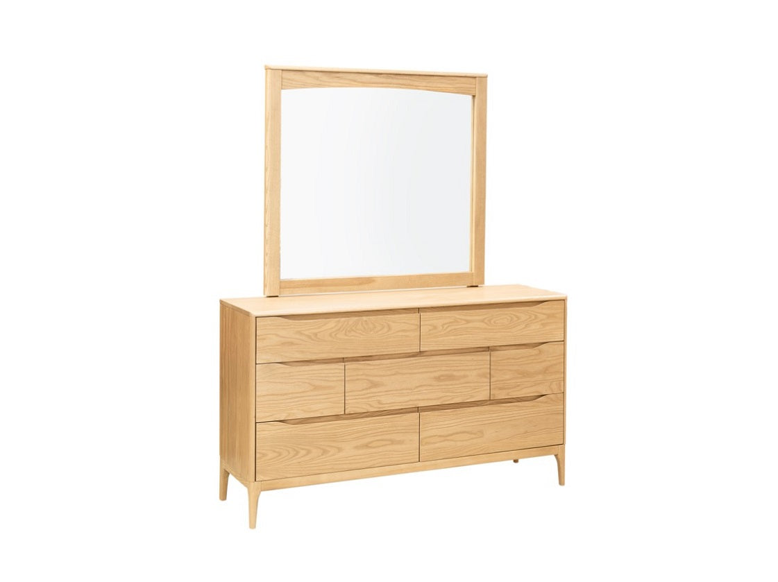 Cologne 7 Drawer Dresser & Mirror