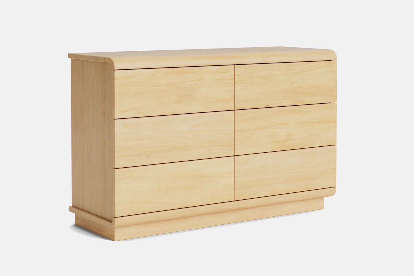 Mythos 6 Drawer Lowboy - Pine