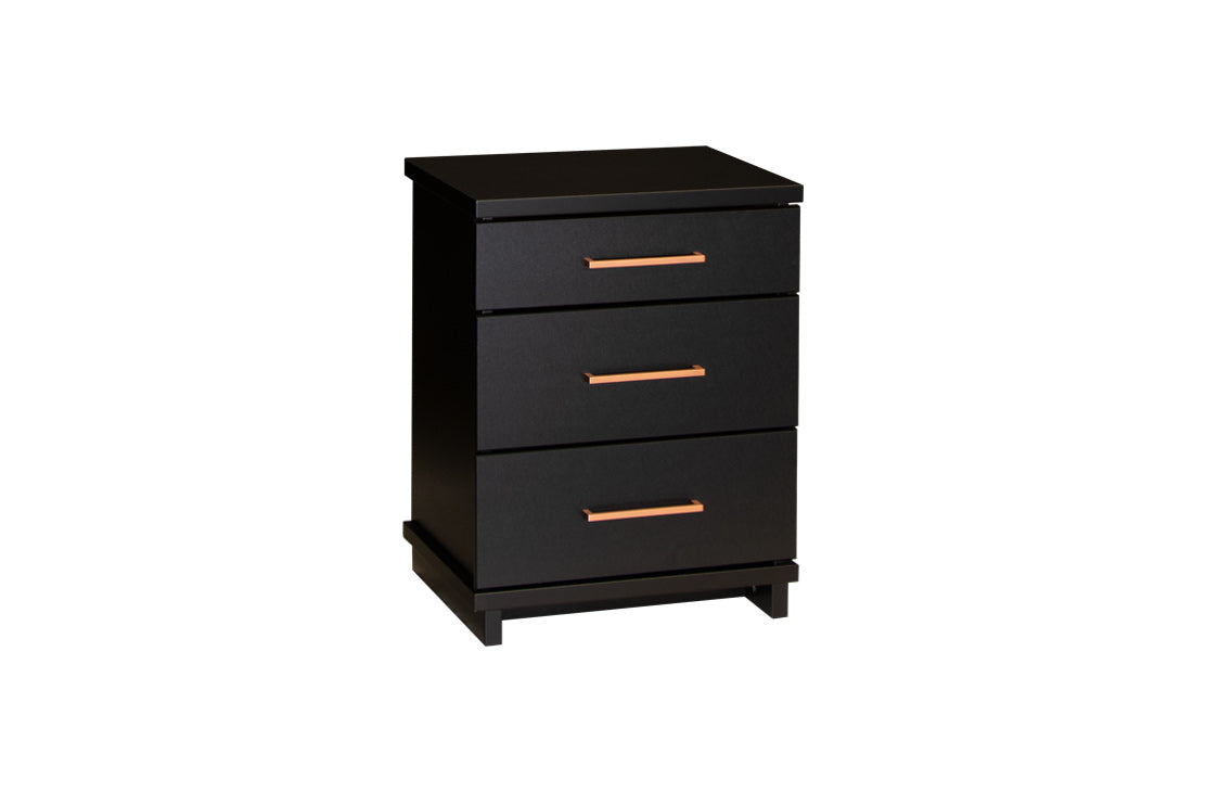 Fox 3 Drawer Bedside