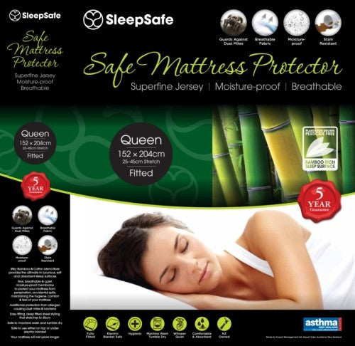 
                  
                    SleepSafe Waterproof Mattress Protector
                  
                